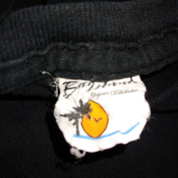 Foo Fighters Bay Island Large T Shirt Band Black Checkerboard Music Dave Grohl - Picture 3 of 5